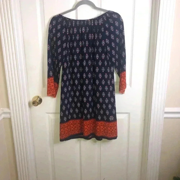 Jade xsm dress-blue/ orange - Picture 4 of 4